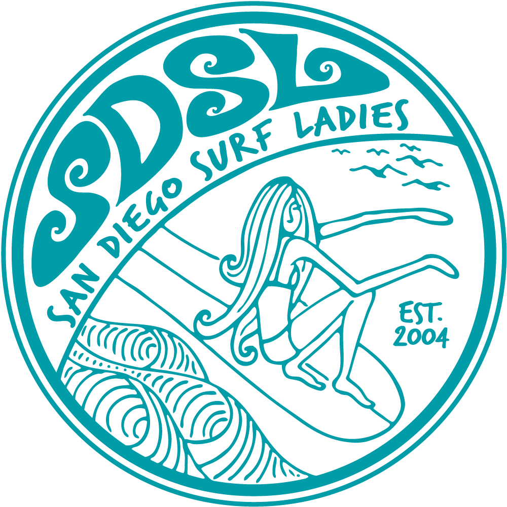 San Diego Surf Ladies (1000x1000), Png Download