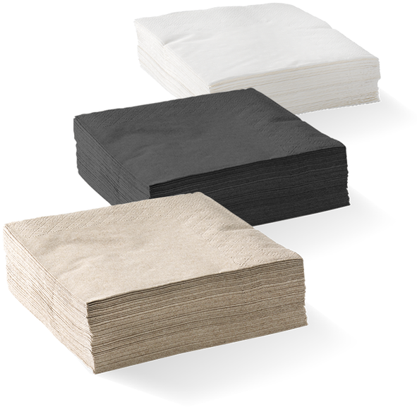 Cocktail Napkins - Bio Napkins (640x640), Png Download