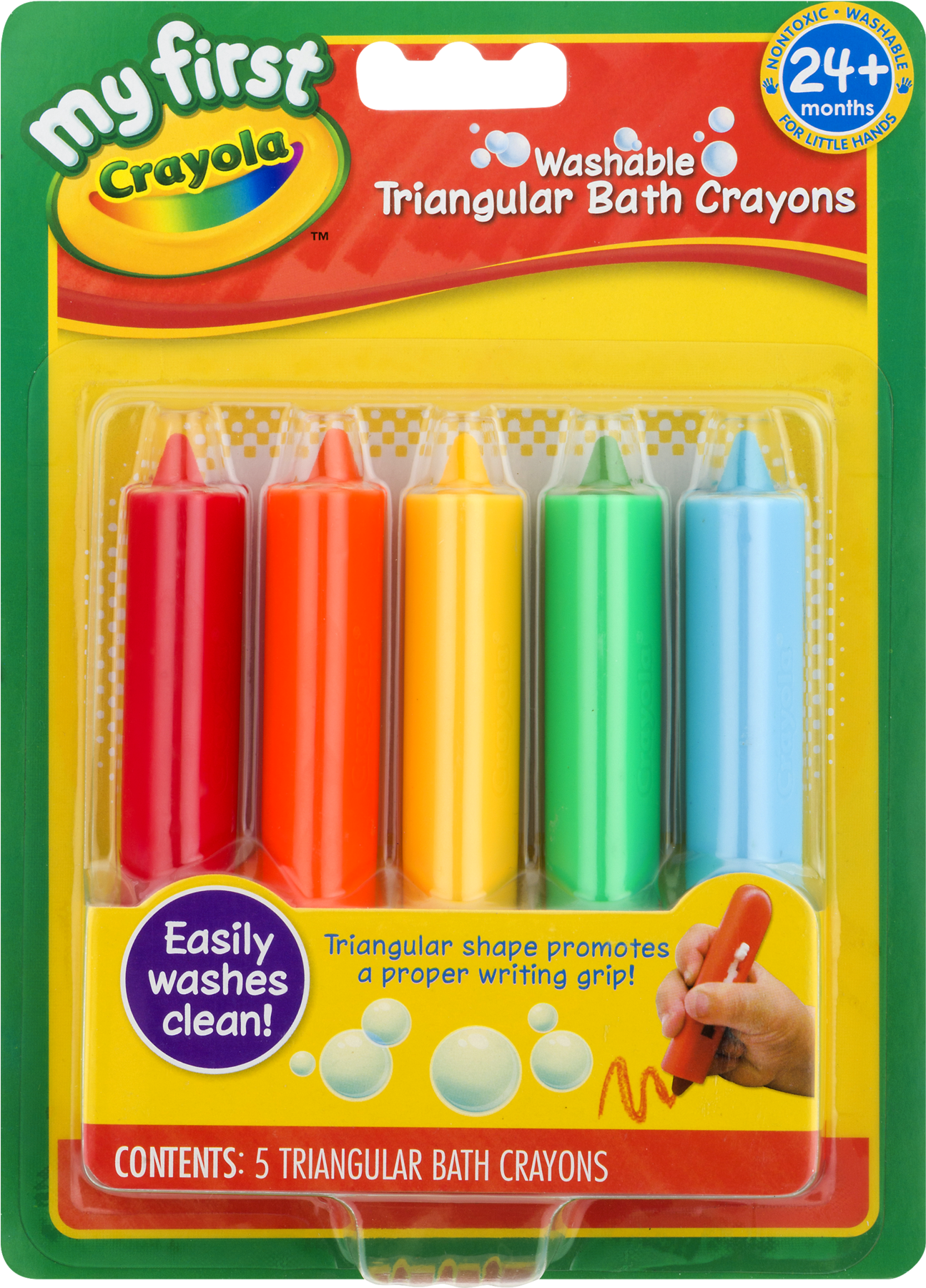 washable bath crayons