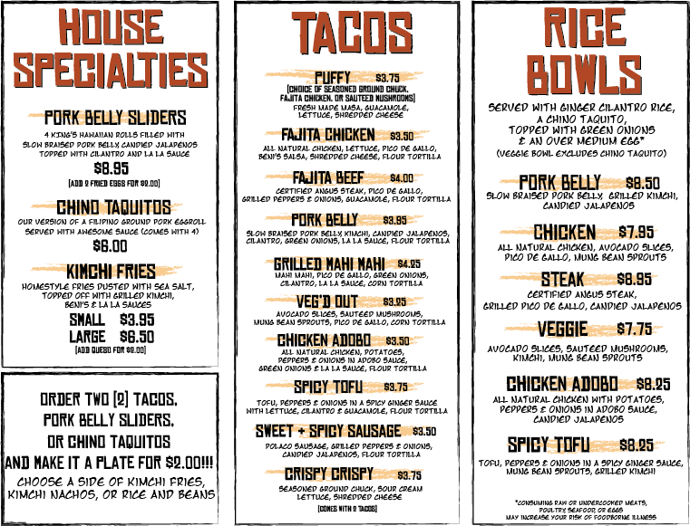 Trifold2 2018 - Chinos Banditos (761x581), Png Download
