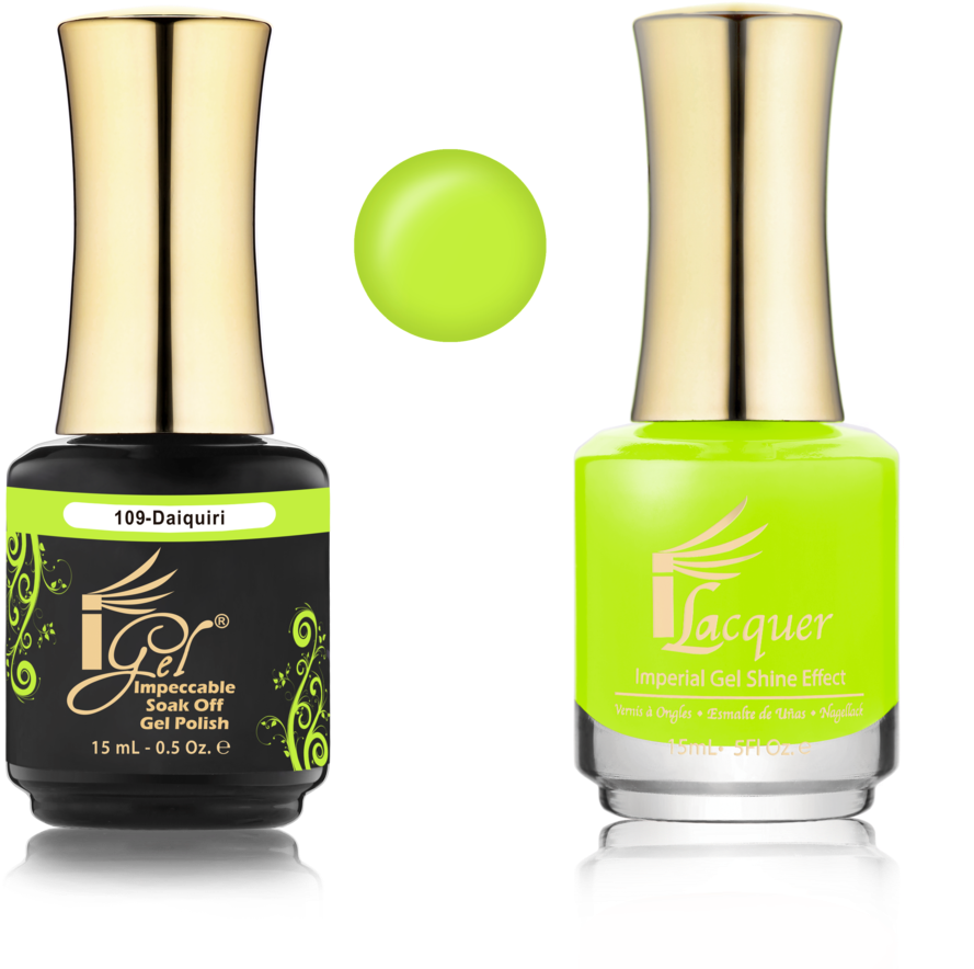 Igel Match - 109 Daiquiri - Igel Beauty Impeccable Soak Off Gel Polish+ Lacquer (1023x1024), Png Download