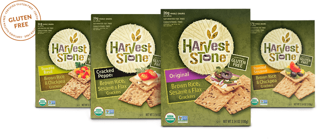 Harvest Stone Crackers Crafted Without Compromise - Harvest Stone Organic Crackers (1148x463), Png Download