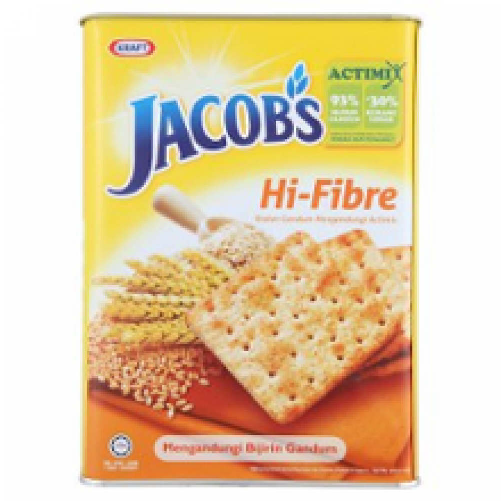 More Views - Jacobs High Fiber Crackers (1000x1231), Png Download