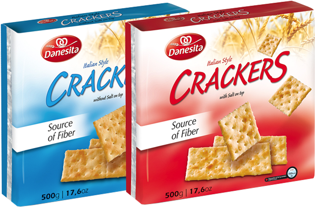 First Production Of Crackers In Póvoa De Santa Iria - Danesita Crackers (1044x681), Png Download