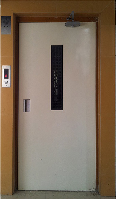 Manual Swing Door - Manual Lift Door Swing (500x650), Png Download