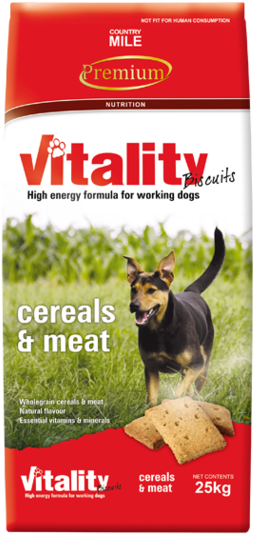 Country Mile Vitality Dog Biscuits 25kg - Dog (763x571), Png Download