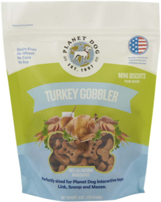 These Treats Were Sized With Planet Dog's Interactive - Planet Dog (670x829), Png Download