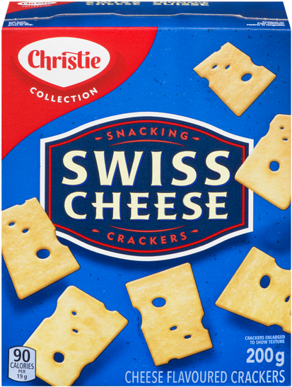 3 Boxes Canadian Christie Swiss Cheese Crackers Direct/ (580x580), Png Download