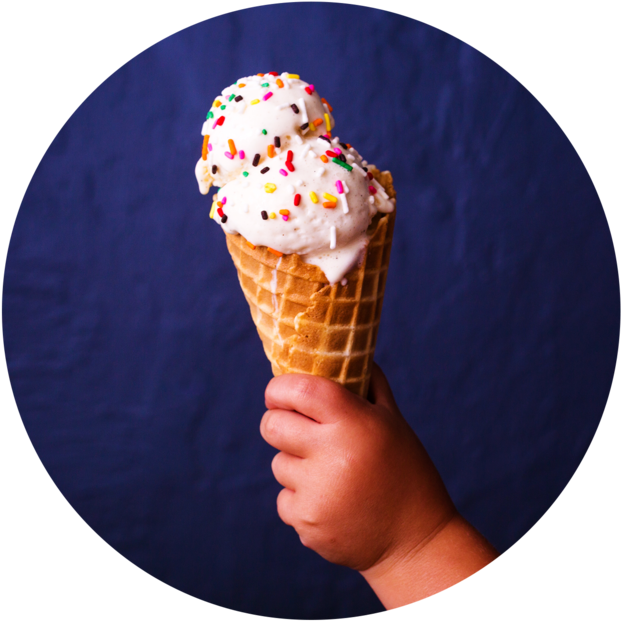 Blog Frame - Ice Cream Cone 4k (1000x714), Png Download