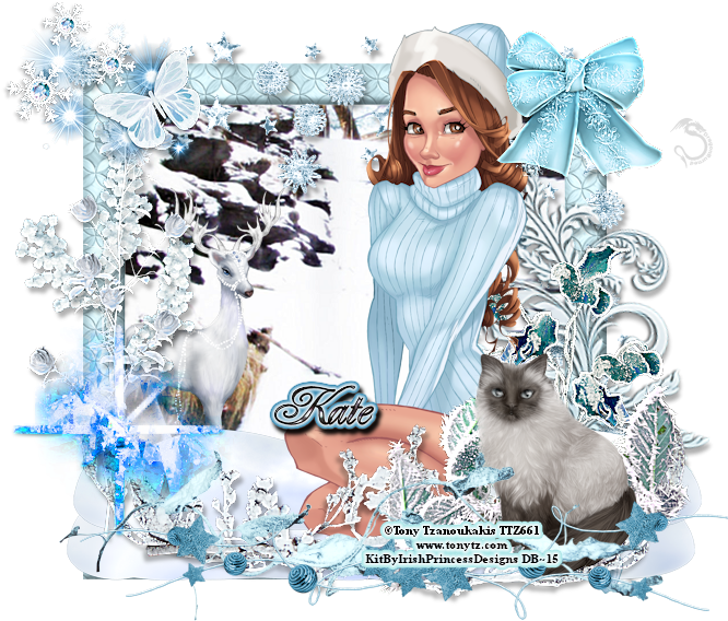 Ice Queen Ptu Cluster Frames - Merry Christmas (700x700), Png Download