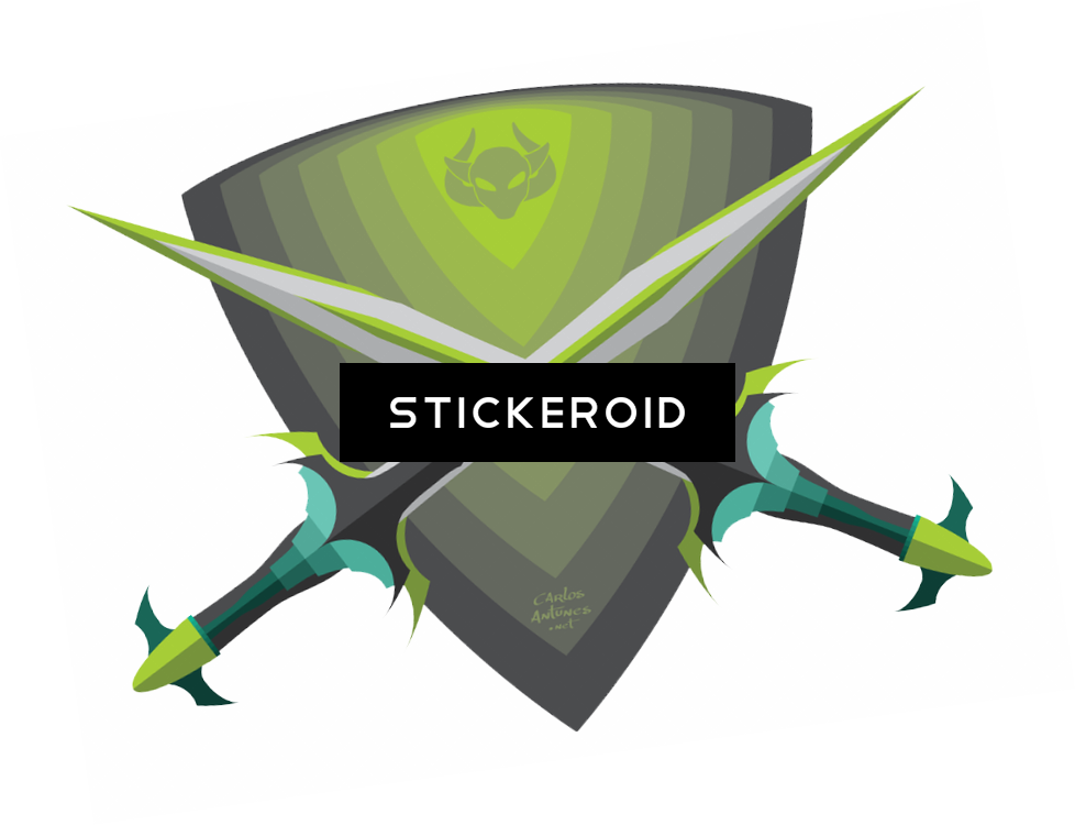 Sword Shield - Illustration (978x750), Png Download