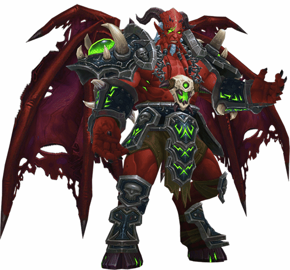 Personnage Wow Png - Kil Jaeden (591x550), Png Download