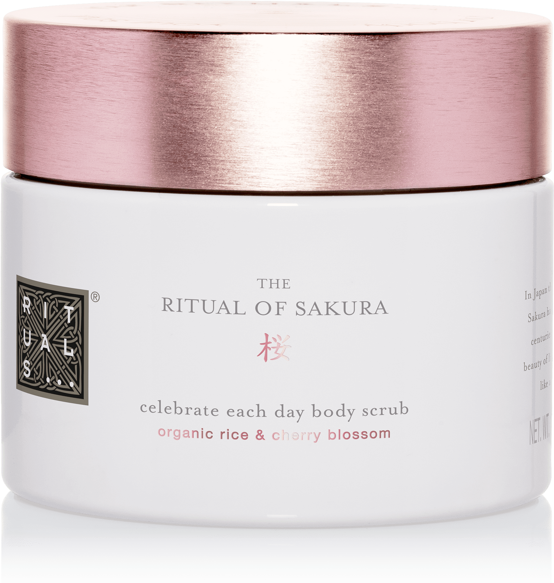 Experience It - Rituals 'the Ritual Of Sakura' Body Scrub 375g (2000x2000), Png Download