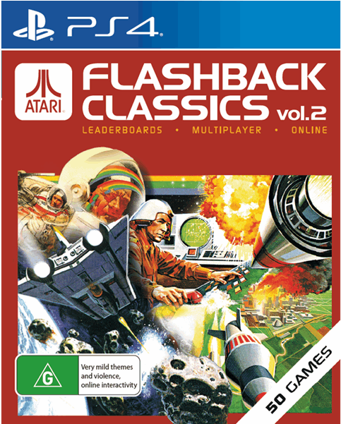 1 Of - Atari Flashback Classics Volume 2 Ps4 (600x600), Png Download