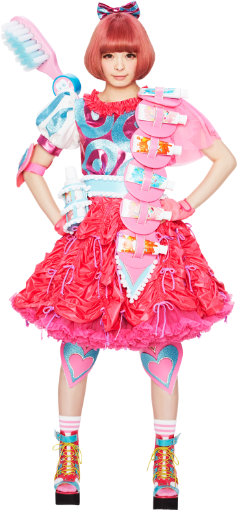 Kyary Pamyu Pamyu Kyary Pamyu Pamyu, 2010s Fashion, - Kyary Pamyu Pamyu Candy Outfit (500x750), Png Download
