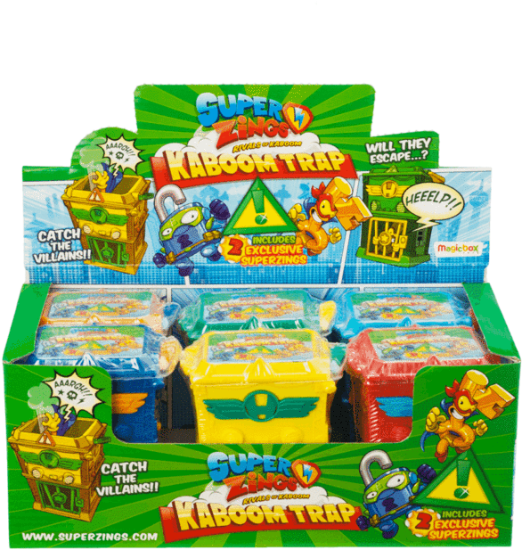 Superzings Rivals Of Kaboom - Comisa De Policía Super Zings (700x700), Png Download