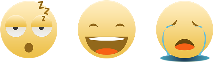 Hand-made Emojis For A Project - Smiley (800x600), Png Download
