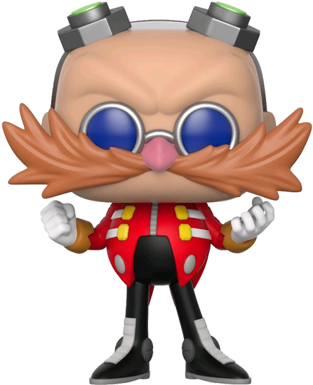 Sonic The Hedgehog - Eggman Funko Pop (600x600), Png Download