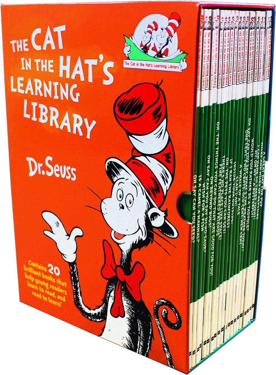 The Cat In The Hat Learning Library Collection - Cat In The Hat's Learning Library. [book] (969x1315), Png Download