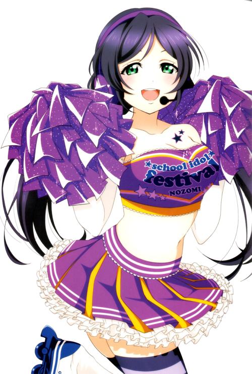 Png - Love Live Cheerleader Set (500x743), Png Download