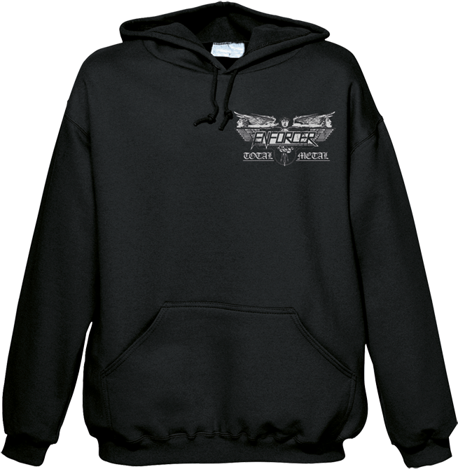 Enforcer - Total Metal - Hoodie (677x700), Png Download