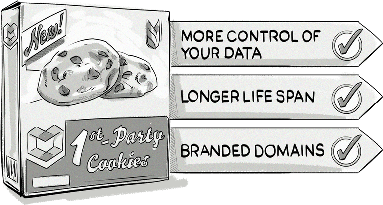 The Benefits Of A First-party Cookie Approach In Online - Http Cookie (800x640), Png Download