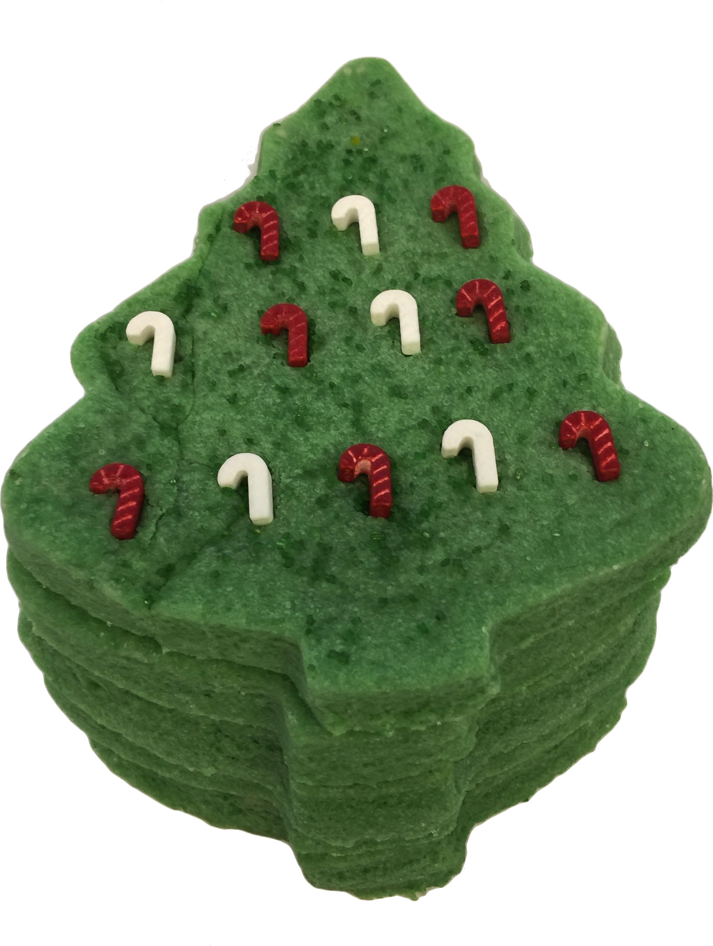 Christmas Tree Sugar Cookies - Royal Icing (2448x3264), Png Download