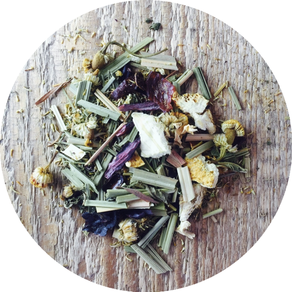 Citrus Mint Chamomile V=1491421303 - Superfood (1000x1000), Png Download