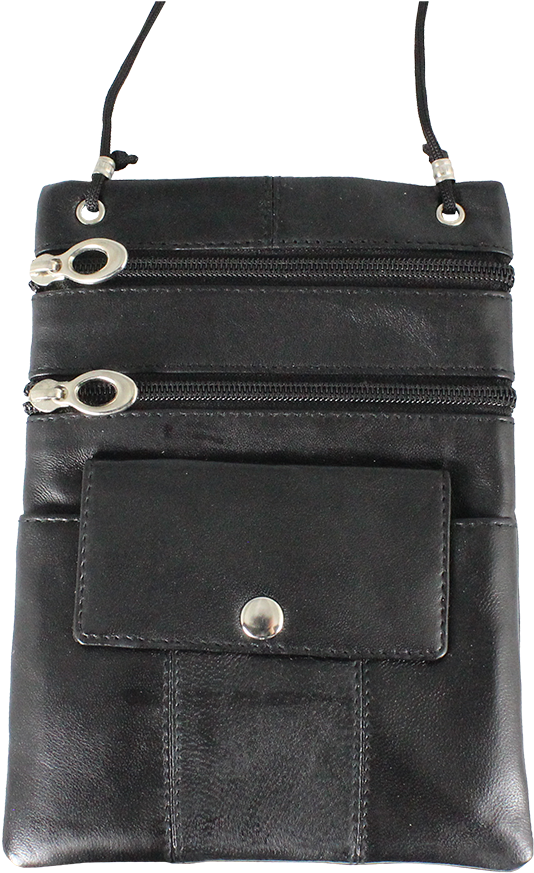 Small Cross Body Bag - Leather (900x900), Png Download