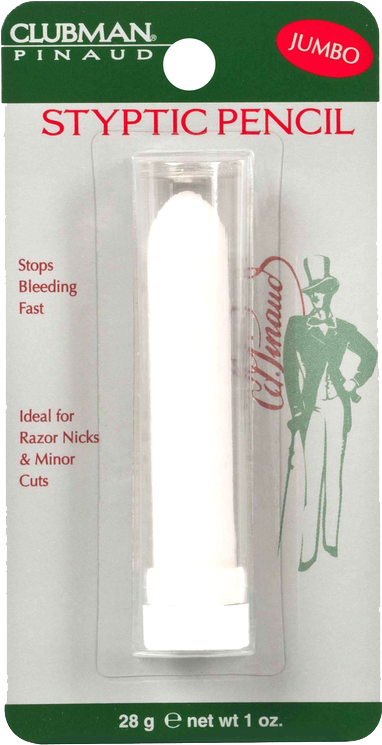 Clubman Jumbo Styptic Pencil 28g - Clubman Jumbo Styptic Pencil, 1 Oz (960x960), Png Download