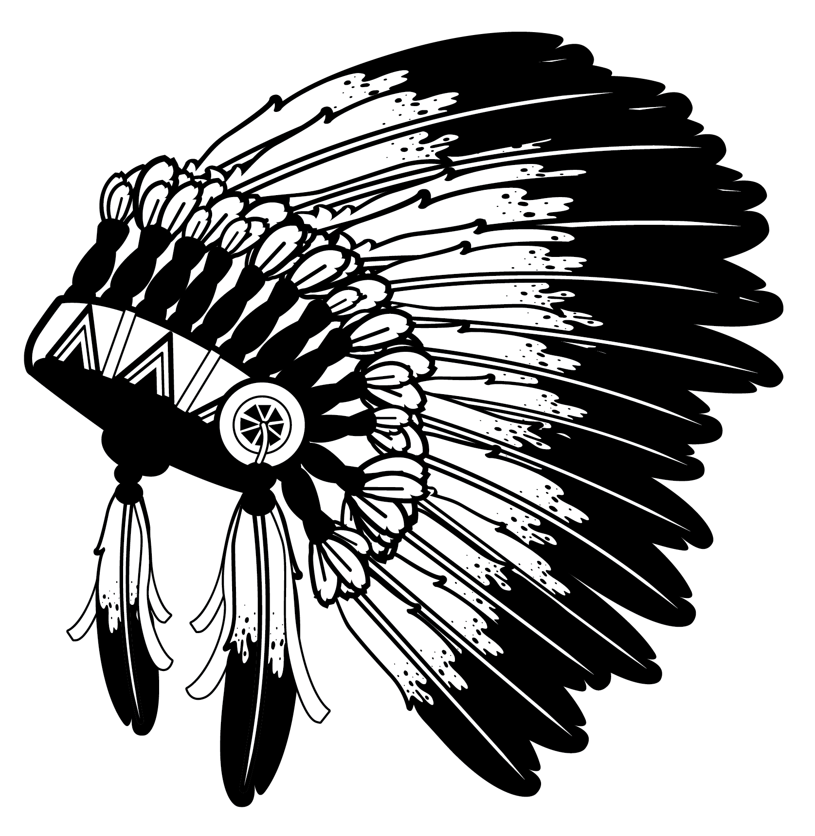 Download Native American Headdress Illustration Native American