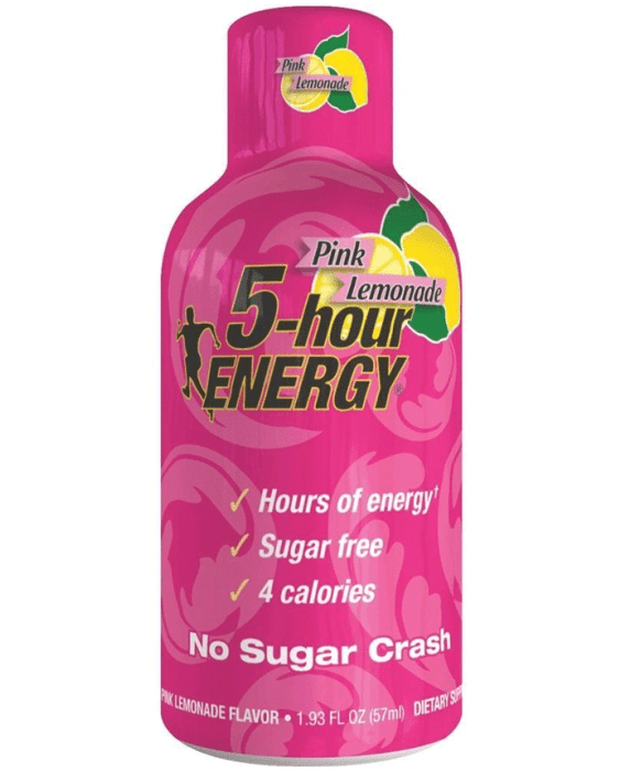 5 Hour Energy Nutritional Drink Pink Lemonade 1.93 (700x700), Png Download