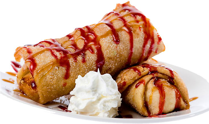 Chimichanga Transparent Background - Food With No Background (734x460), Png Download