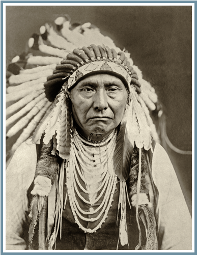 Fine Art Prints Of Historical Photos From The Pacific - Nez Perce Chief Joseph (700x500), Png Download