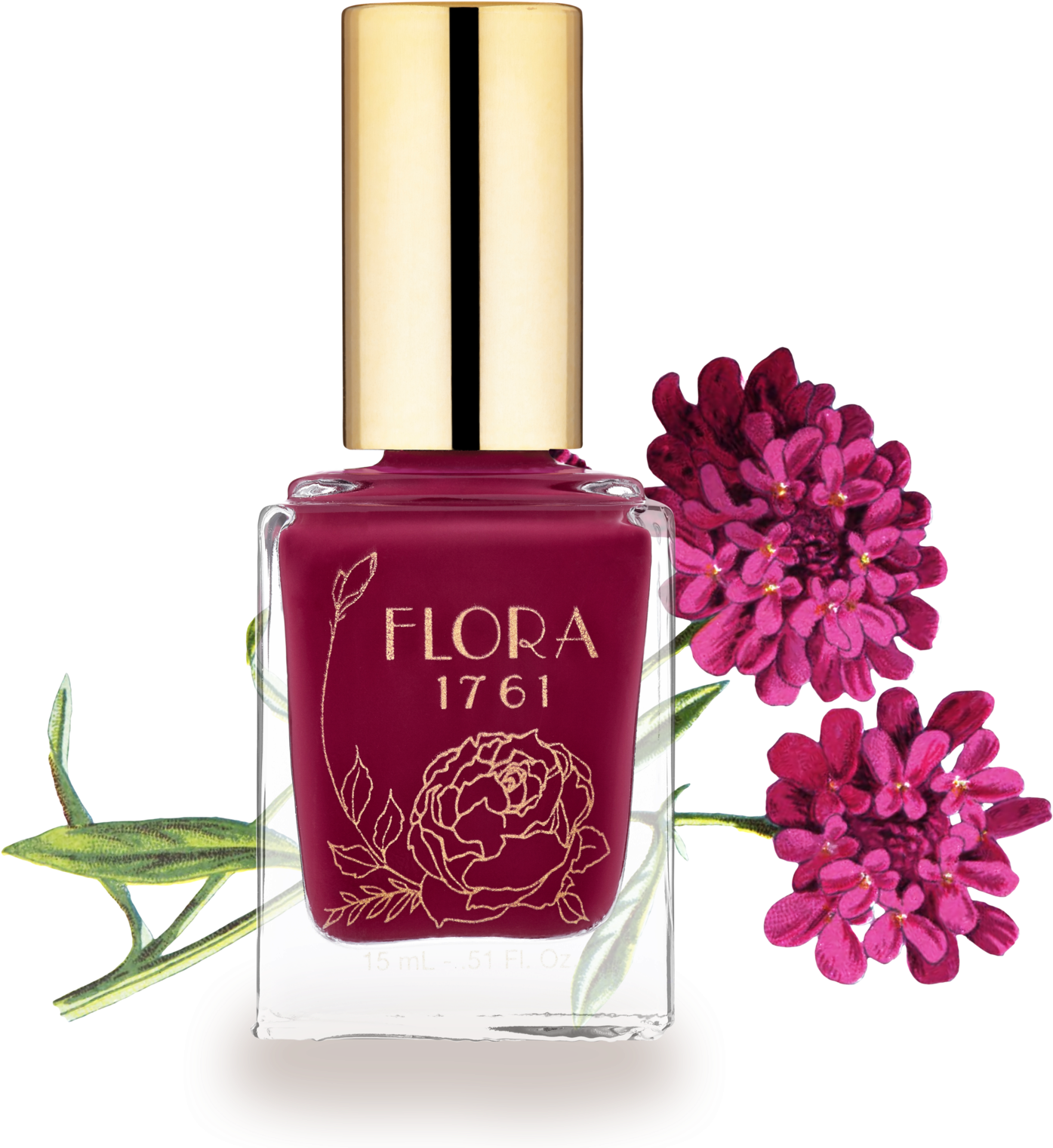 Nail Lacquer In Chrysanthemum - Nail Polish (2048x1843), Png Download