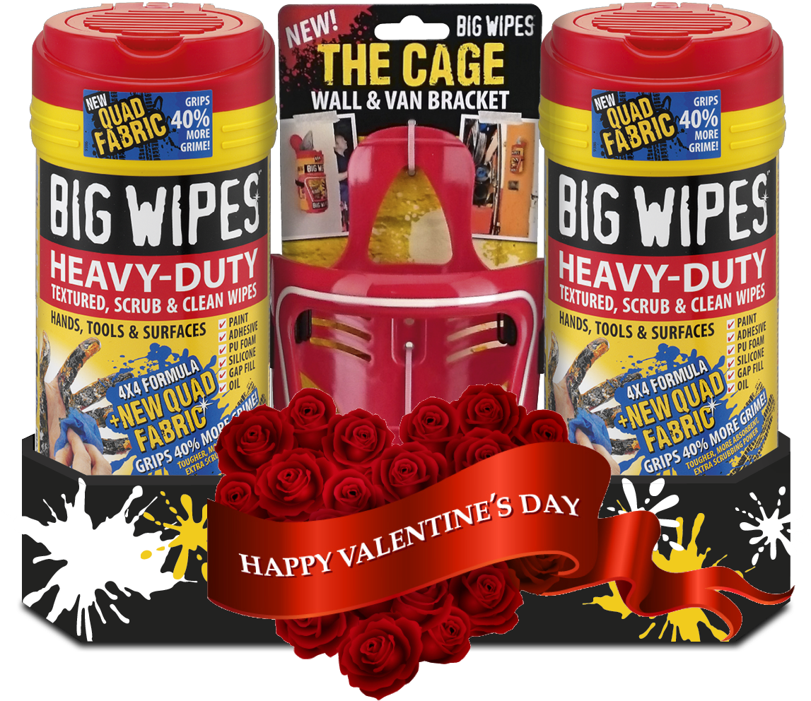 Bigwipes On Twitter - Big Wipes Industrial Heavy Duty Cleaning Wipes (1754x1241), Png Download