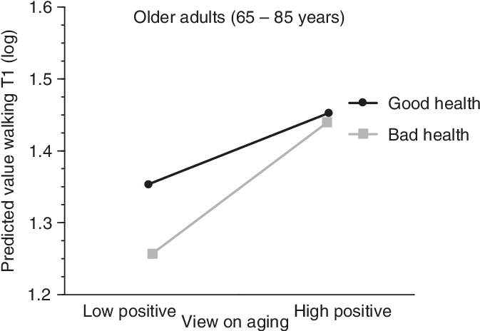 Cross-sectional Interaction Effect Of A Pva Â Health - Interaction (684x468), Png Download