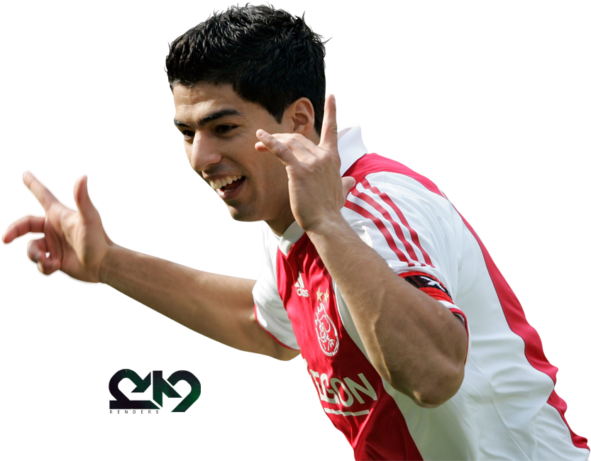 Photo Suarez-1 - Soccer Player (894x666), Png Download