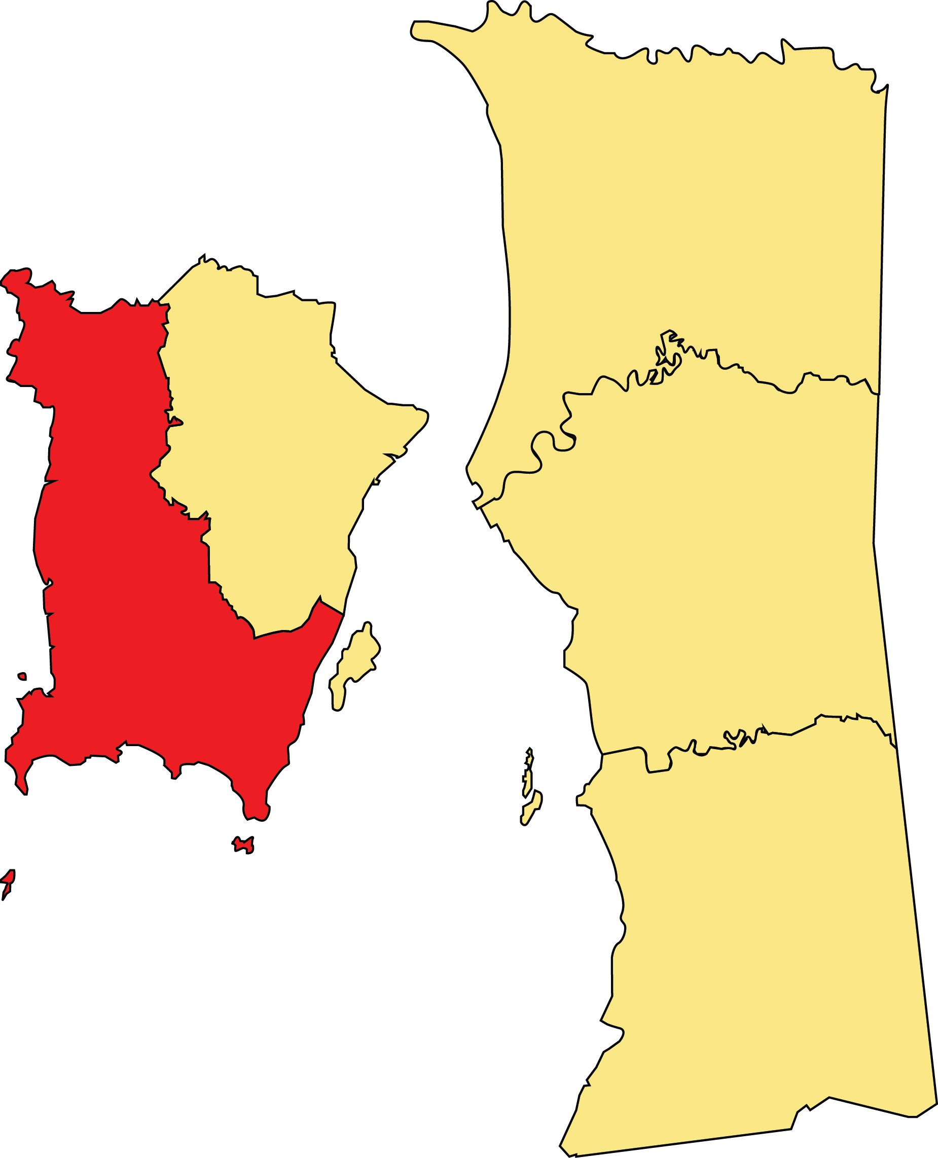 Penang Island (1850x2283), Png Download