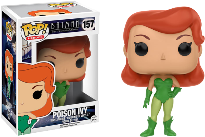 Pop Figure Poison Ivy Batman The Animated Series Vaulted - Dc Funko Pop Poison Ivy (750x511), Png Download