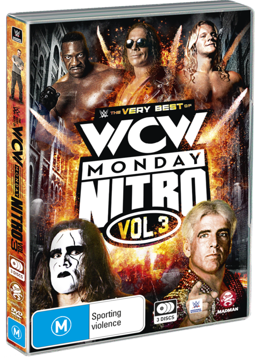 The Very Best Of Wcw Monday Nitro Vol - Very Best Of Wcw Monday Nitro Vol 3 (516x724), Png Download