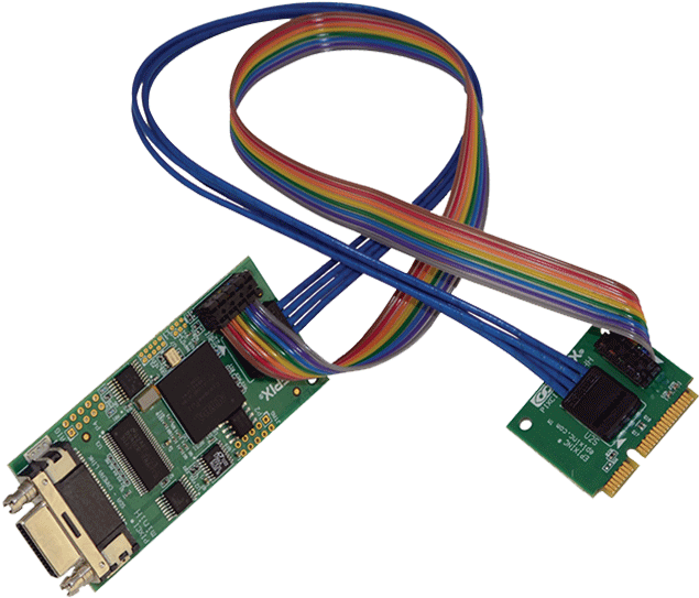 Pixci<sup>&reg - </sup>eb1mini - Camera Link Frame Grabber (650x562), Png Download