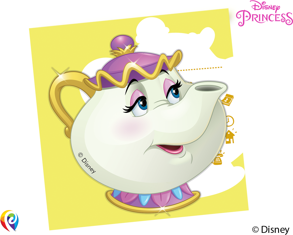 Disney Beauty & The Beast (1000x800), Png Download