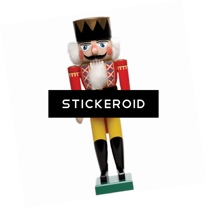Toy Soldier White Hair - Blue Nutcracker (676x677), Png Download