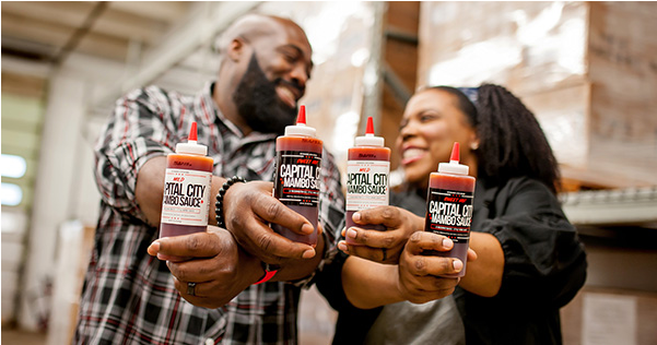 Mambo Sauce Owners - Washington, D.c. (1100x384), Png Download