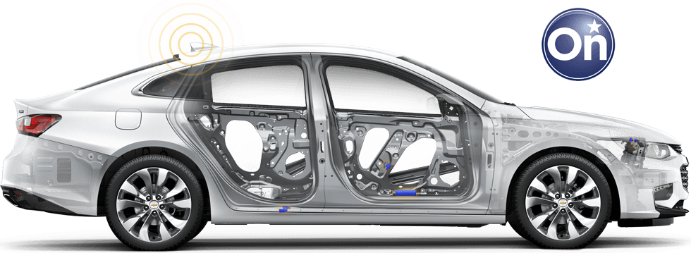 Safety Features - Onstar (980x359), Png Download
