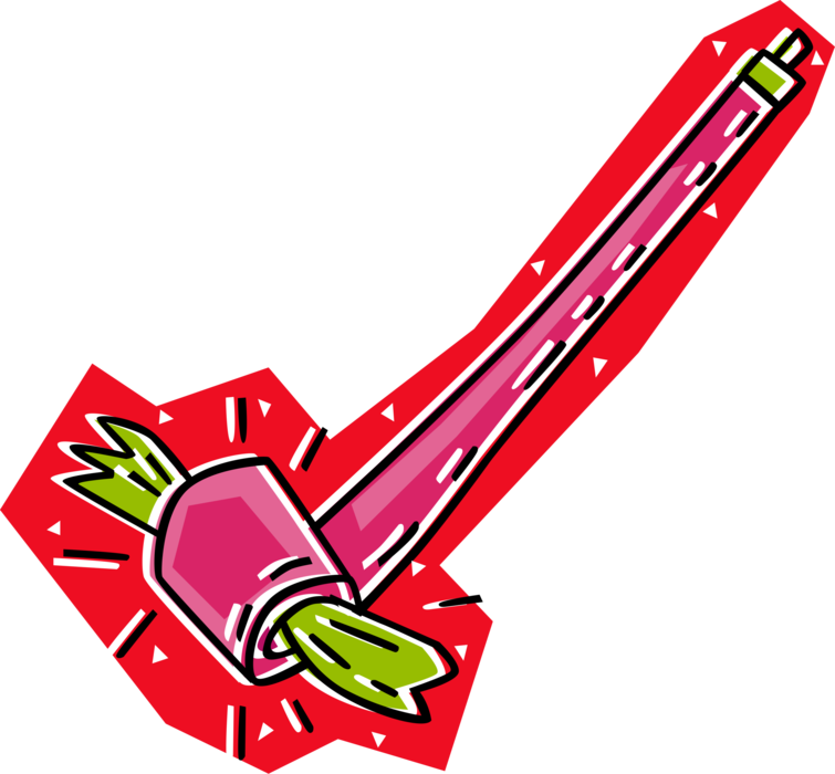 Vector Illustration Of Party Favor Noisemaker Helps (755x700), Png Download