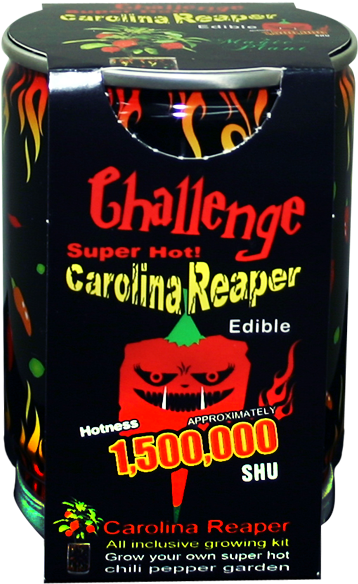 Carolina Reaper Chili Pepper Plant Can - Grow Scorpion Peppers (600x600), Png Download