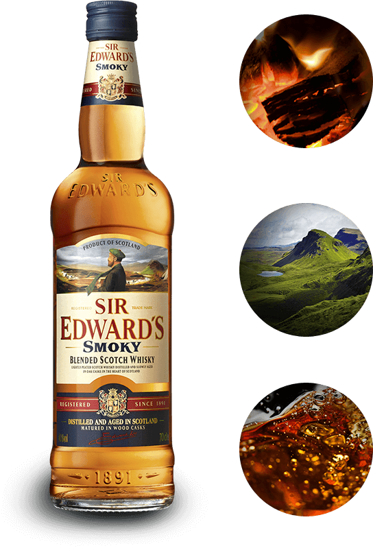 Smoky Whisky Sir Edwards Png Edwards Smoky - Sir Edward S Smoky (544x799), Png Download