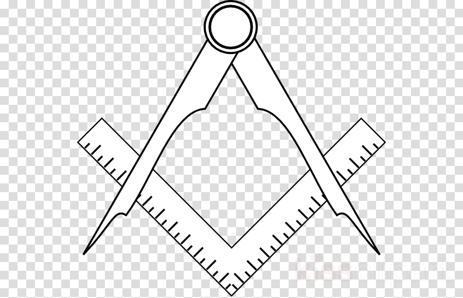 Square And Compass Vector Clipart Square And Compasses - Floral ...